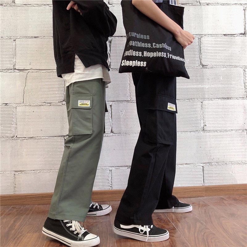 Straight Leg Cargo Pants Product Image