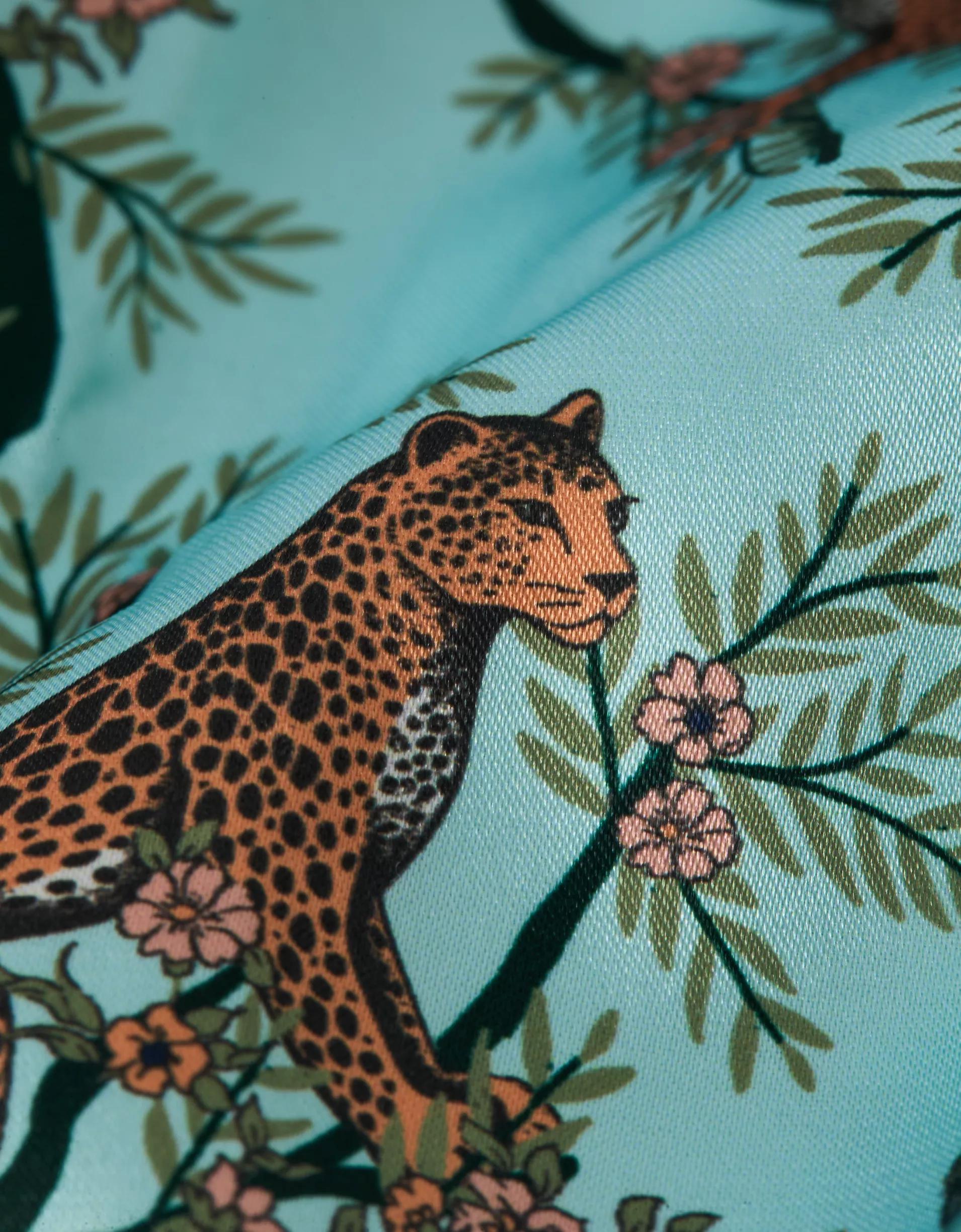 AEO Men's Elephant Tapestry Satin Pocket Boxer Short Product Image