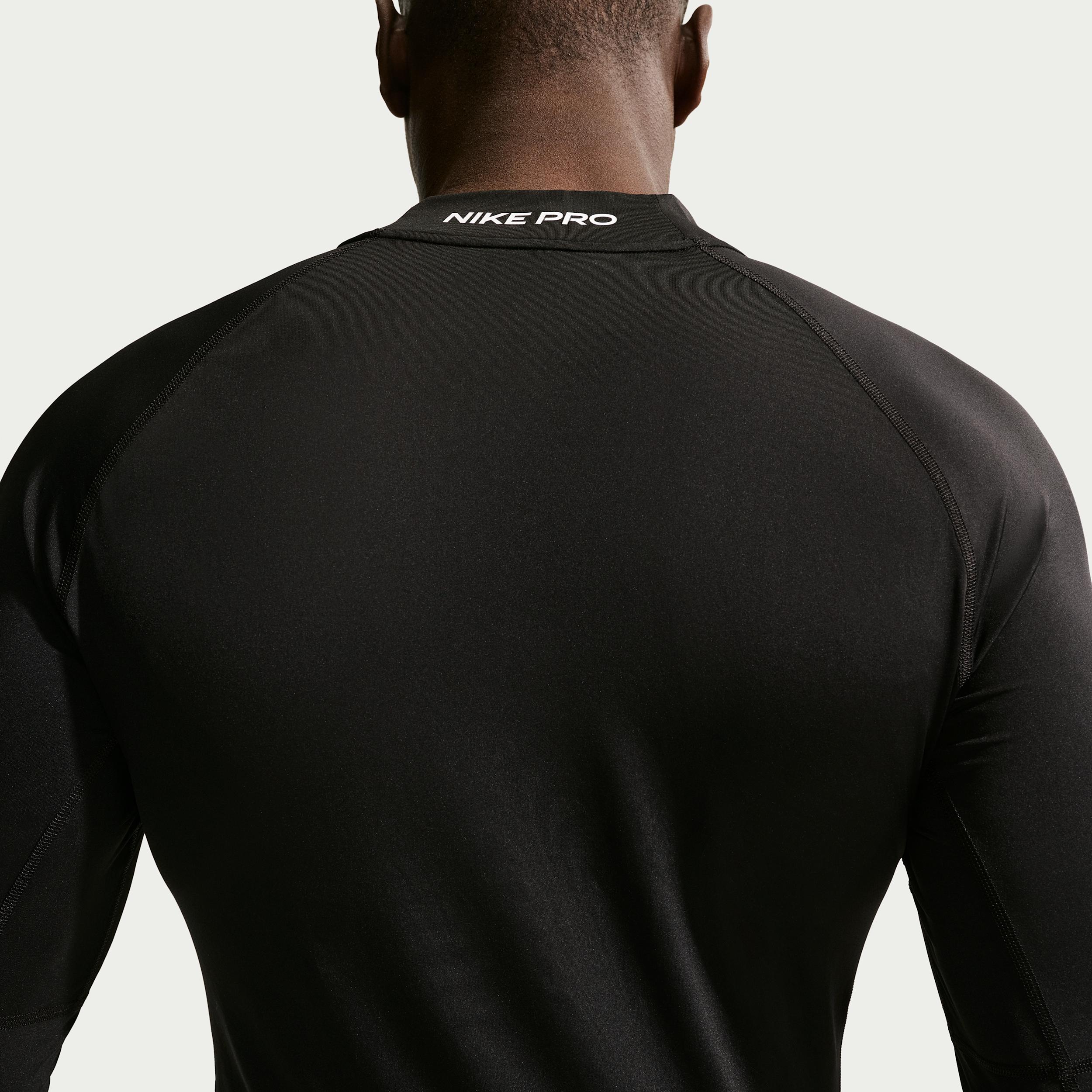 Men's Nike Pro Dri-FIT Fitness Mock-Neck Long-Sleeve Top Product Image