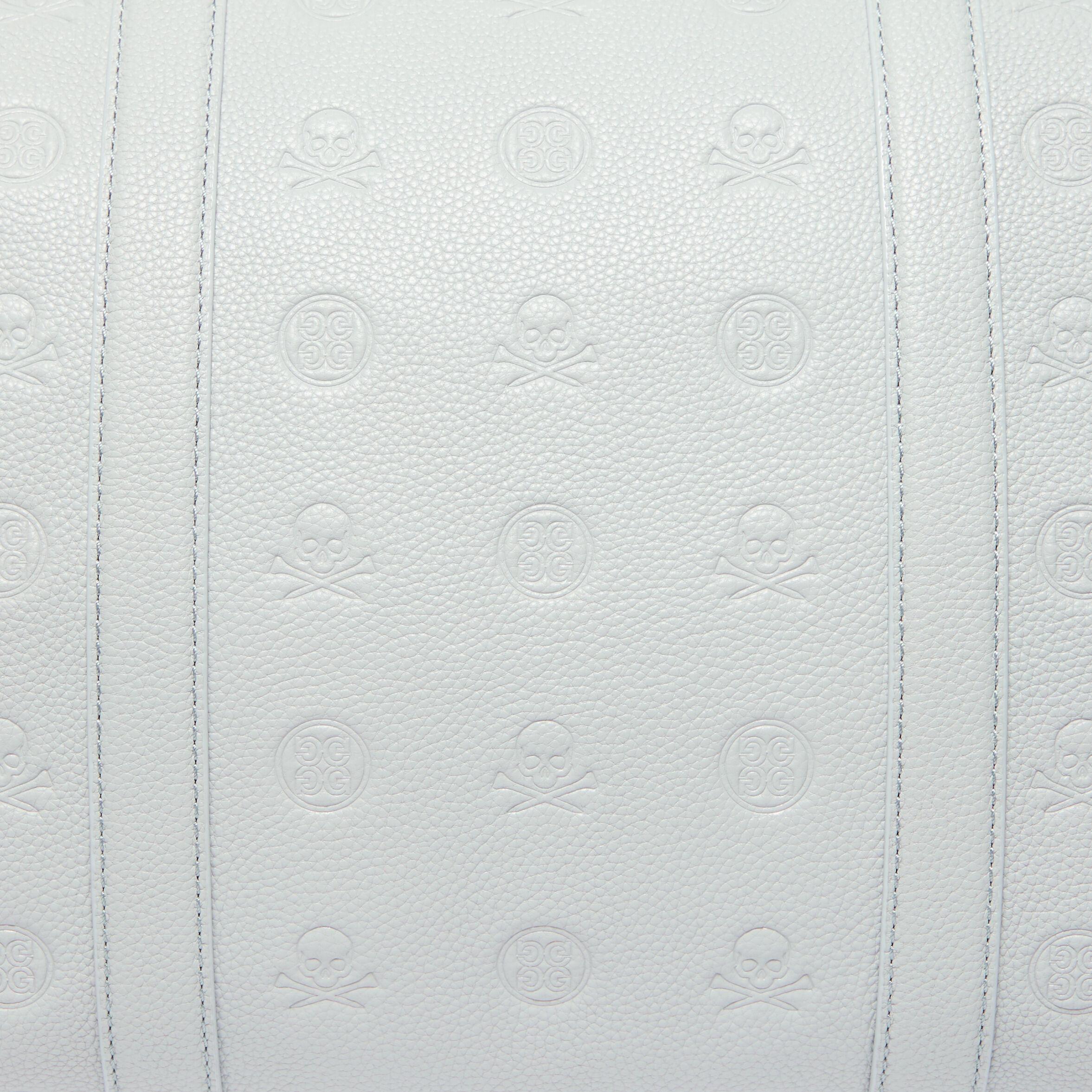 EMBOSSED SKULL & TEES LEATHER WEEKENDER Product Image