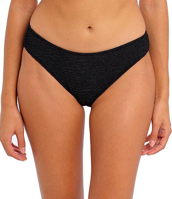 Freya Ibiza Waves Scrunch Embossed Hipster Swim Bottom Product Image