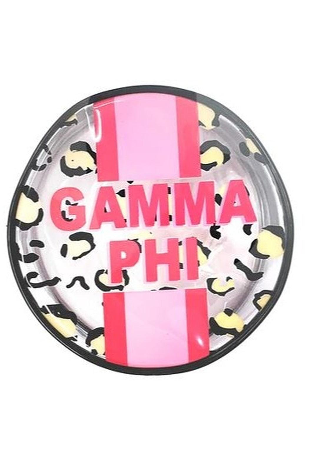 Sorority Cheetah Stripe Cosmetic Bag Product Image