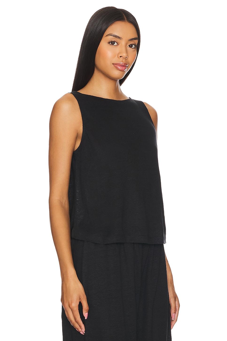 Organic Linen Crop Tank eberjey Product Image