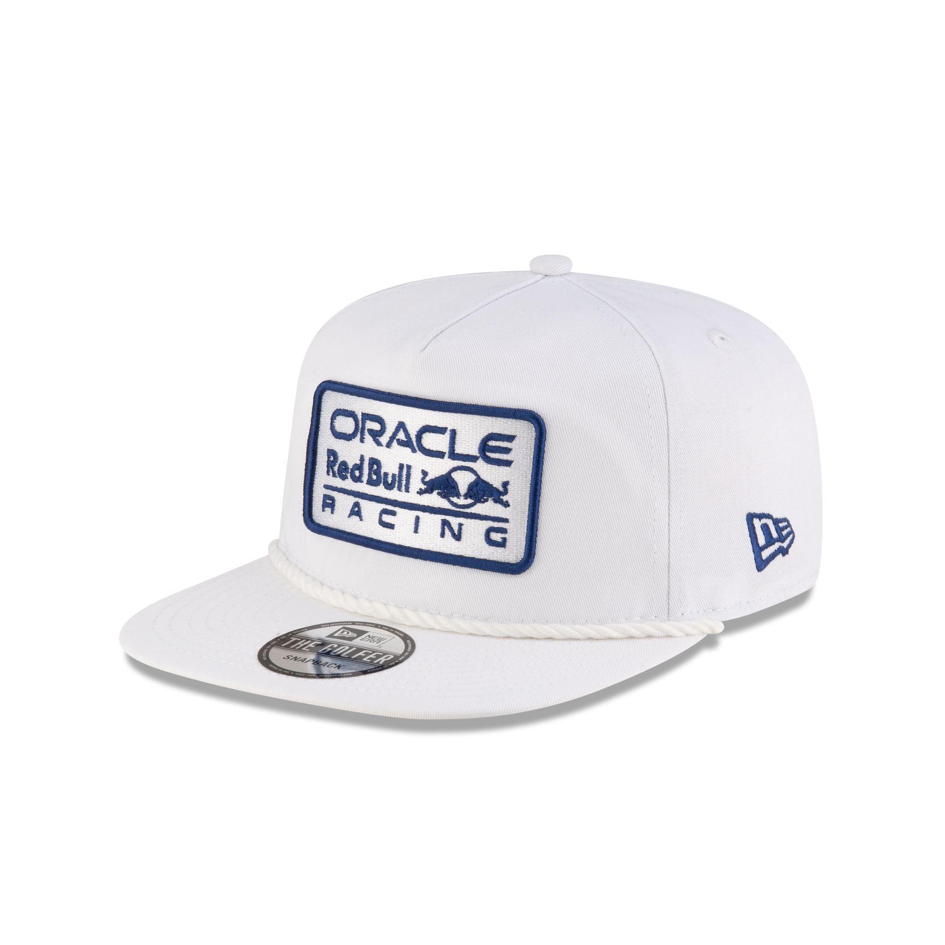 Oracle Red Bull Racing Chrome White Golfer Hat Male Product Image