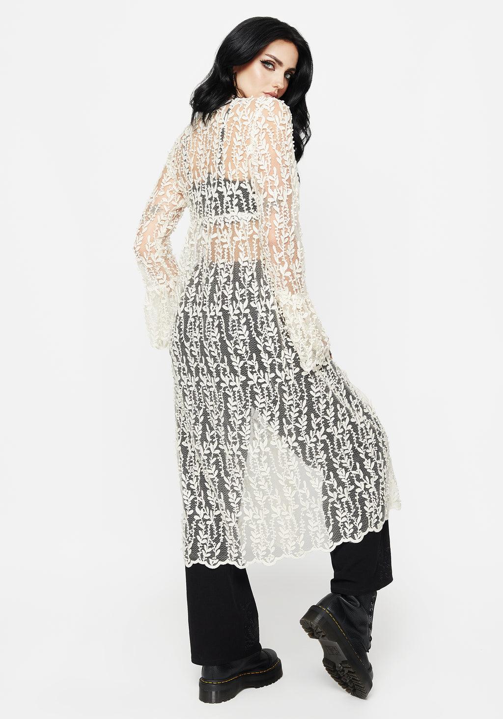 Evangeline Lace Kimono Product Image