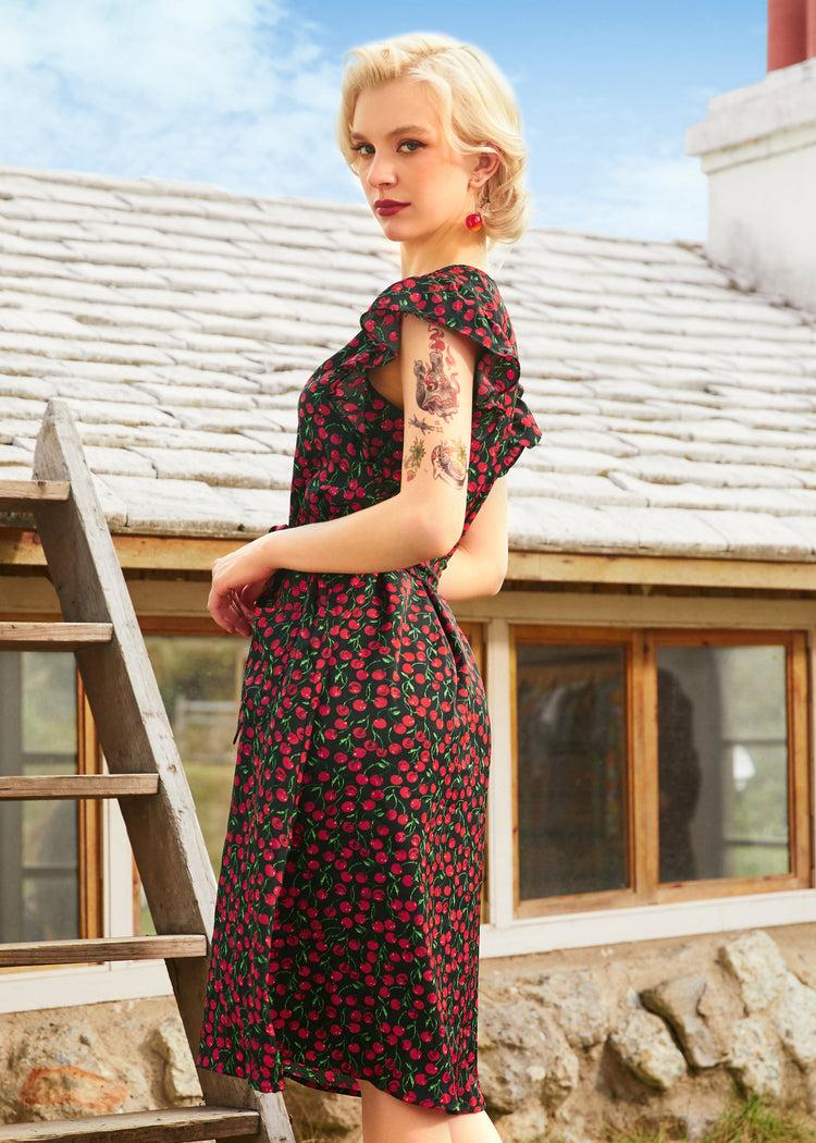 Cherry Picked Perfection Dress Product Image
