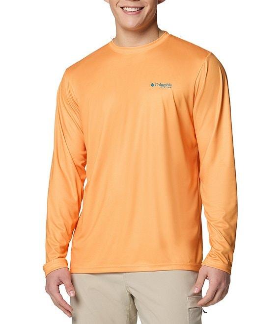 Columbia PFG Terminal Tackle Fish Flag Long Sleeve Graphic T-Shirt Product Image