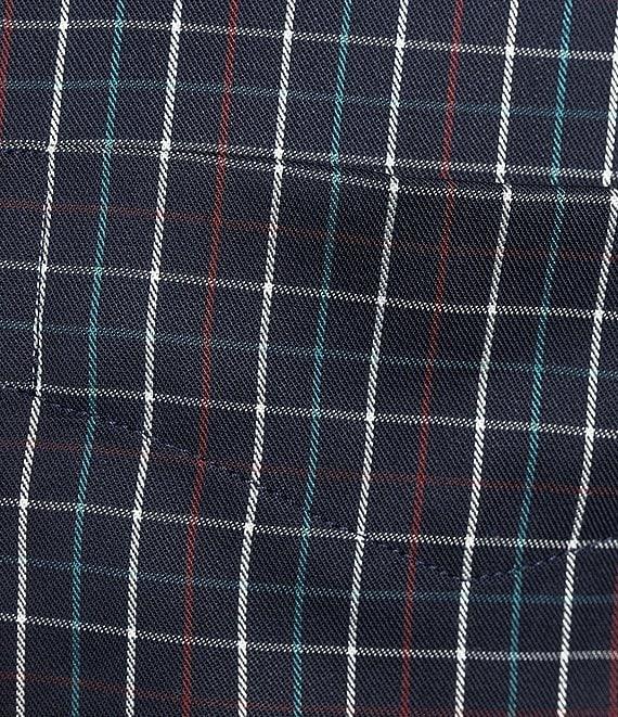 Cremieux Blue Label Thin Line Check Twill Long Sleeve Woven Shirt Product Image