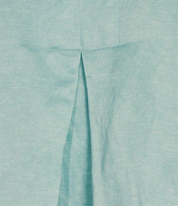 Eileen Fisher Silk Satin Stand Collar Long Sleeve Open Front Jacket Product Image