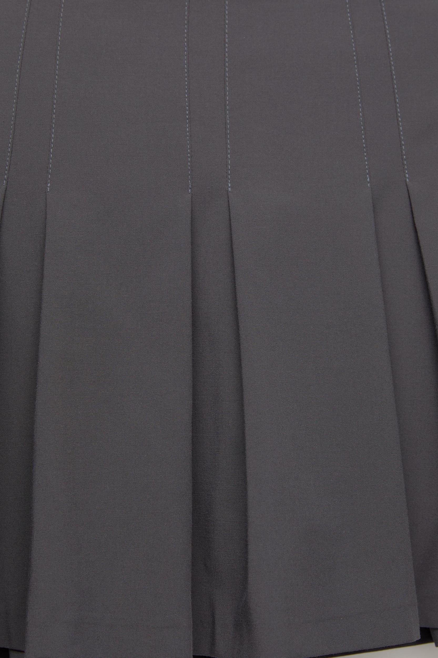 Box pleat mini skorts Product Image