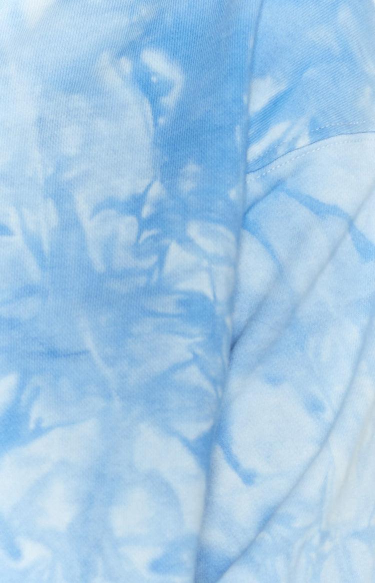 The Creator Hoodie Blue Tie Dye Product Image