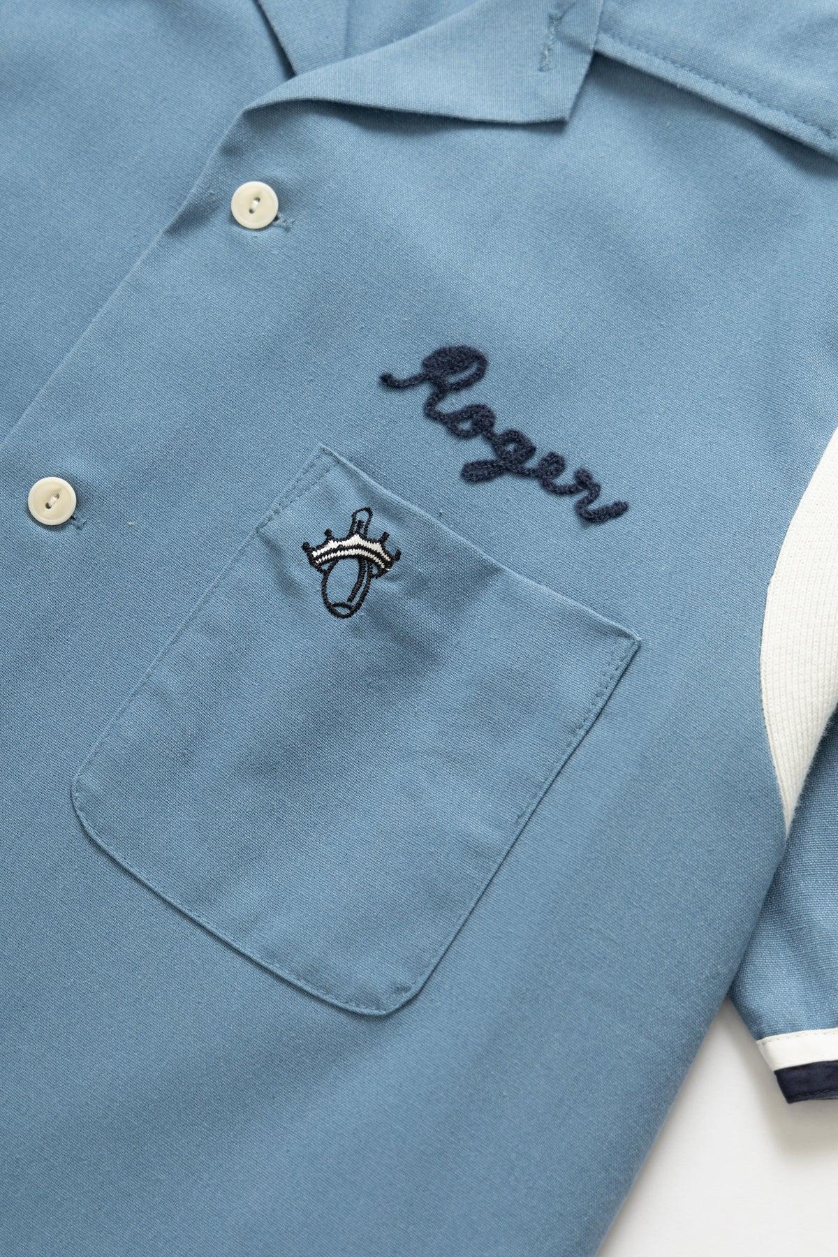 Non Stock MFG - Garage Bowling Shirt - Blue Product Image