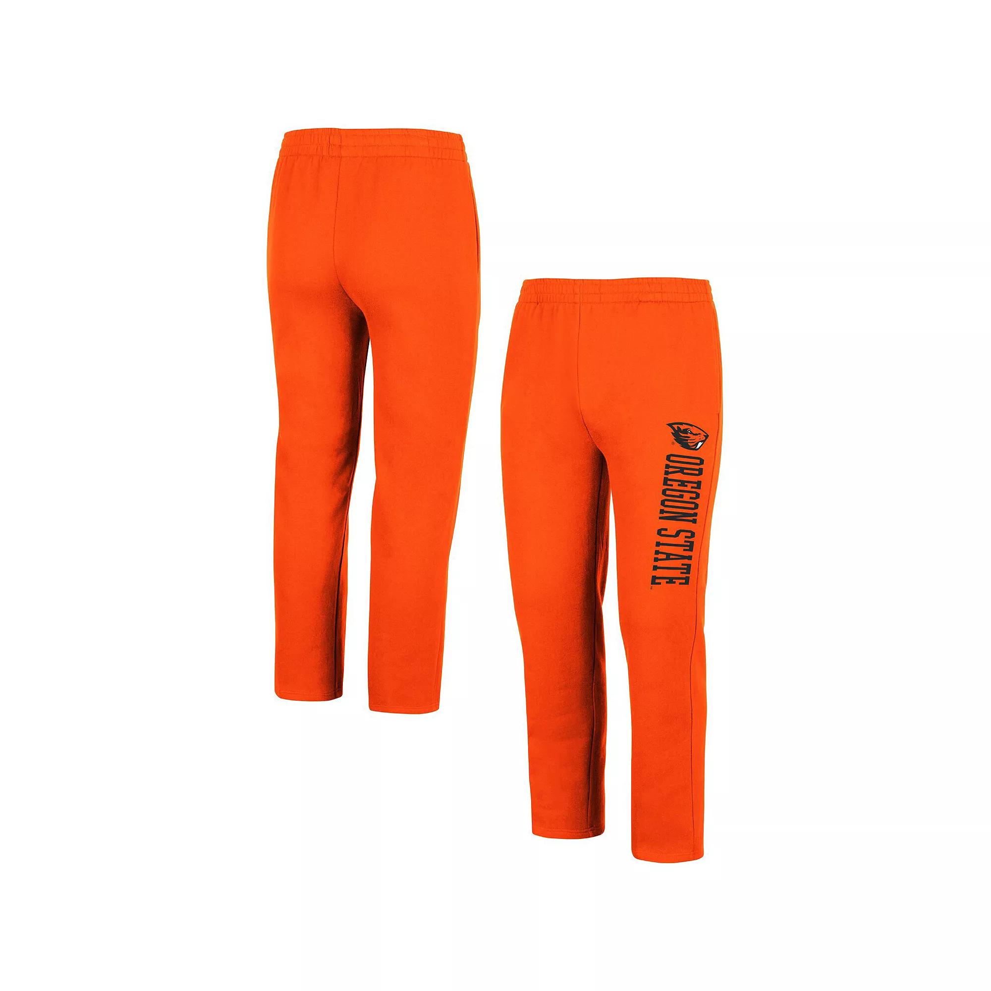Men's Colosseum Orange Oregon State Beavers Fleece Pants,  Product Image