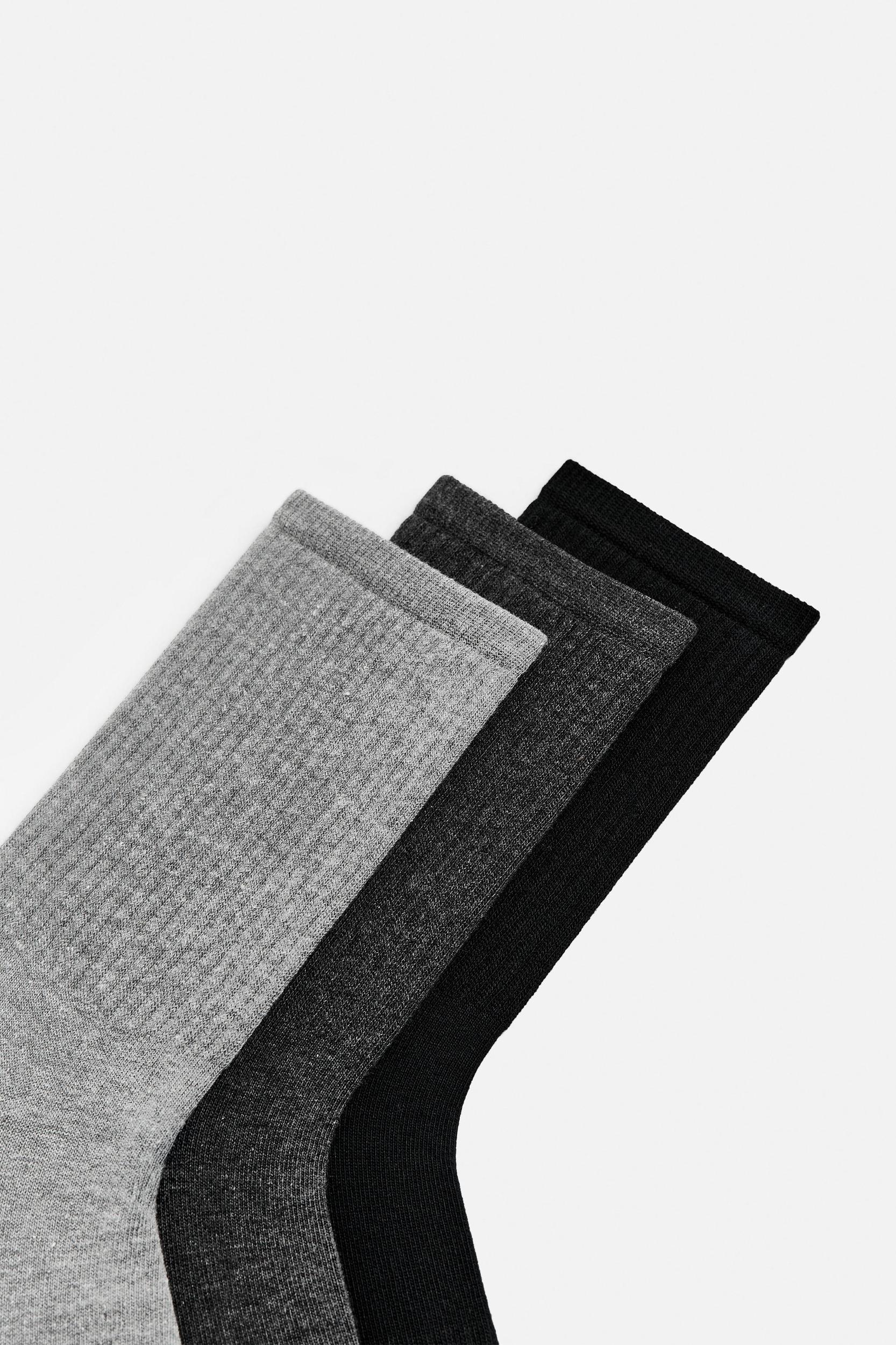 3-PACK OF RIB SOCKS Product Image
