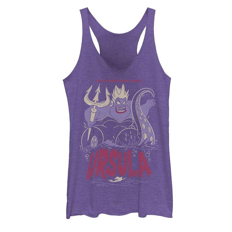 Disney's The Little Mermaid Juniors' Ursula Graphic Tank Top, Girl's,  Product Image