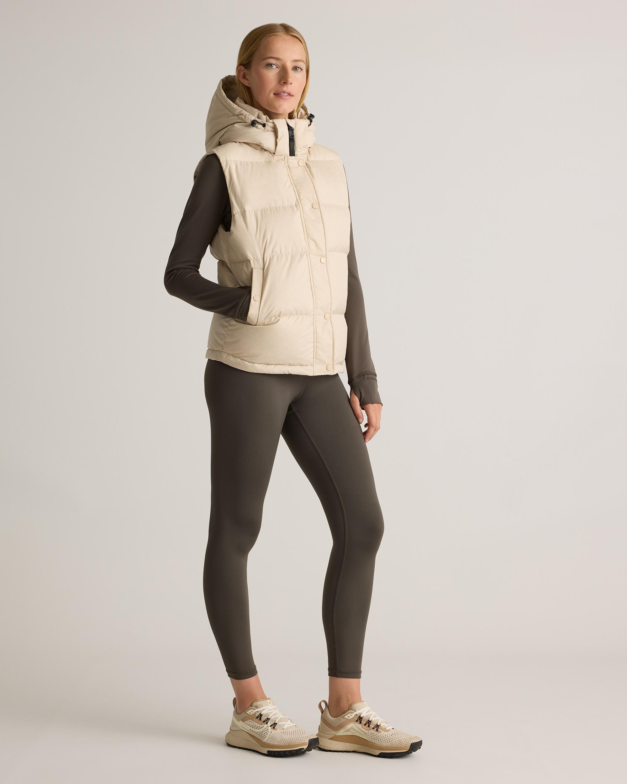 Quince | Women's Responsible Down Puffer Vest Size XS, Recycled Polyester Product Image