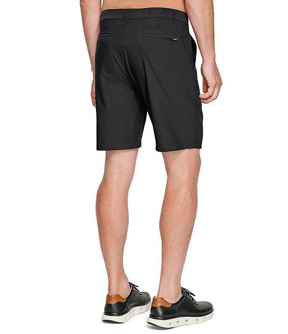 Johnston & Murphy XC4 Performance Stretch Flat Front 9#double; Inseam Shorts Product Image