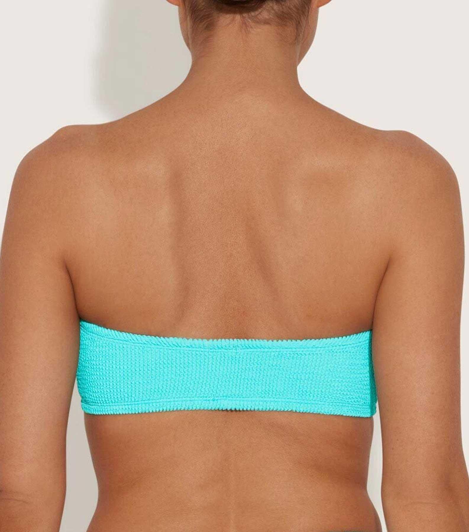 Bandeau Bikini Top - Aqua Product Image