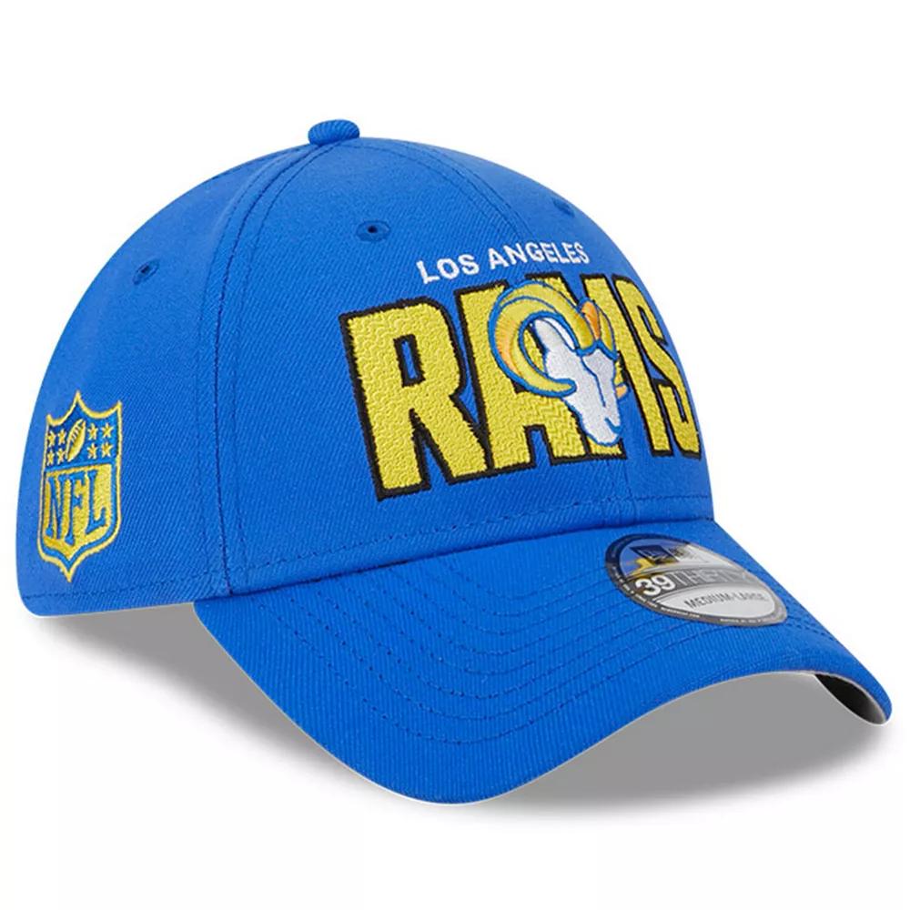 Men's New Era Royal Los Angeles Rams 2023 NFL Draft 39THIRTY Flex Hat, Size: Large/XL, Blue Product Image