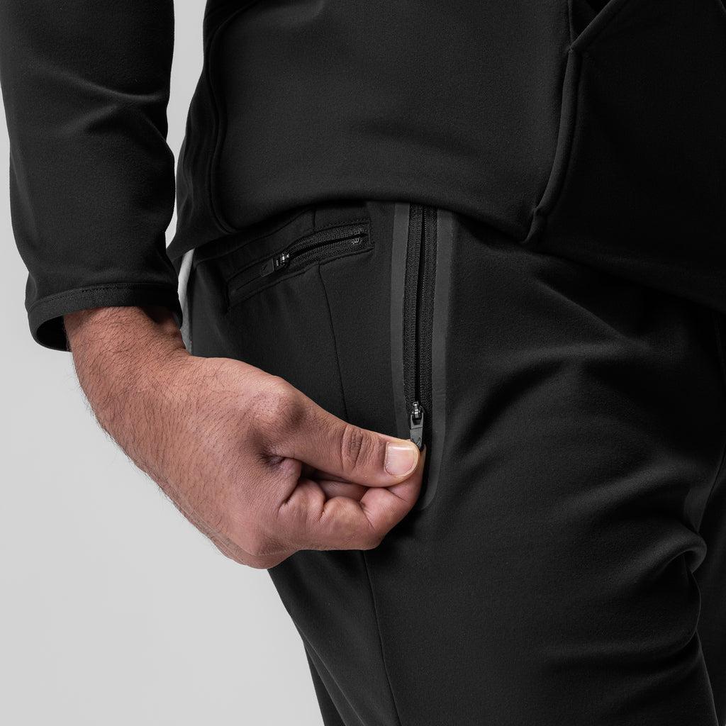 0955. Performance Fleece Jogger - Black Product Image