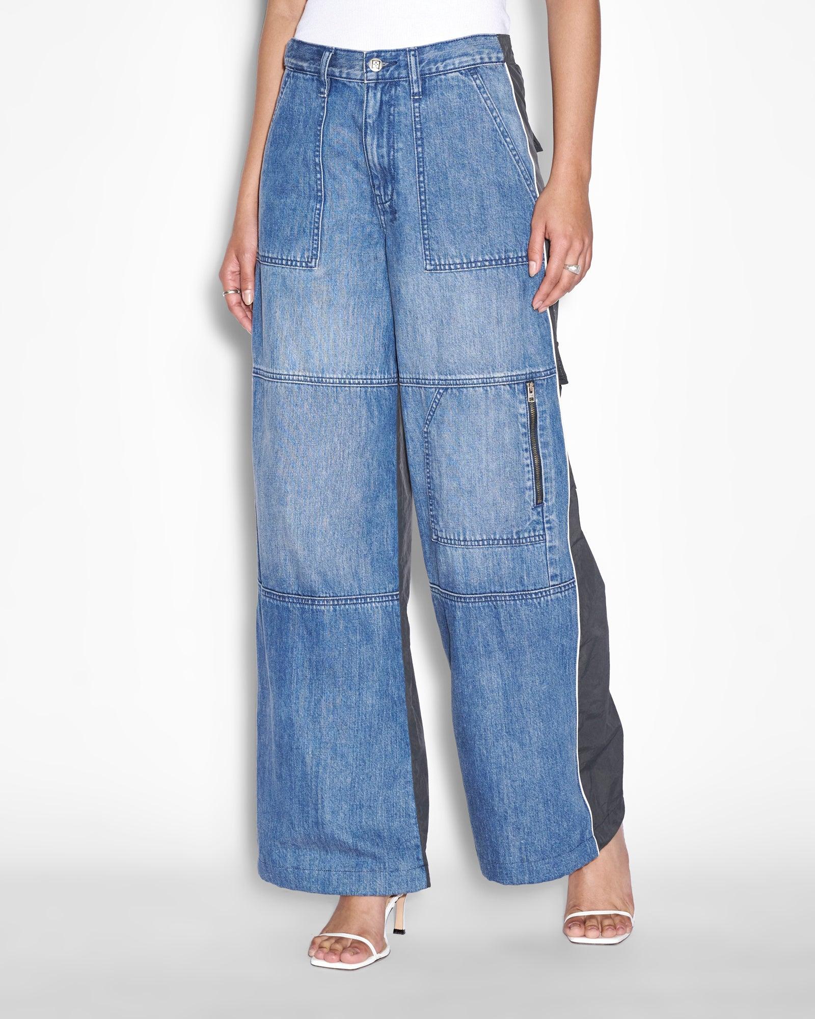 BAGGY JEAN NYLON SPLICE Female Product Image
