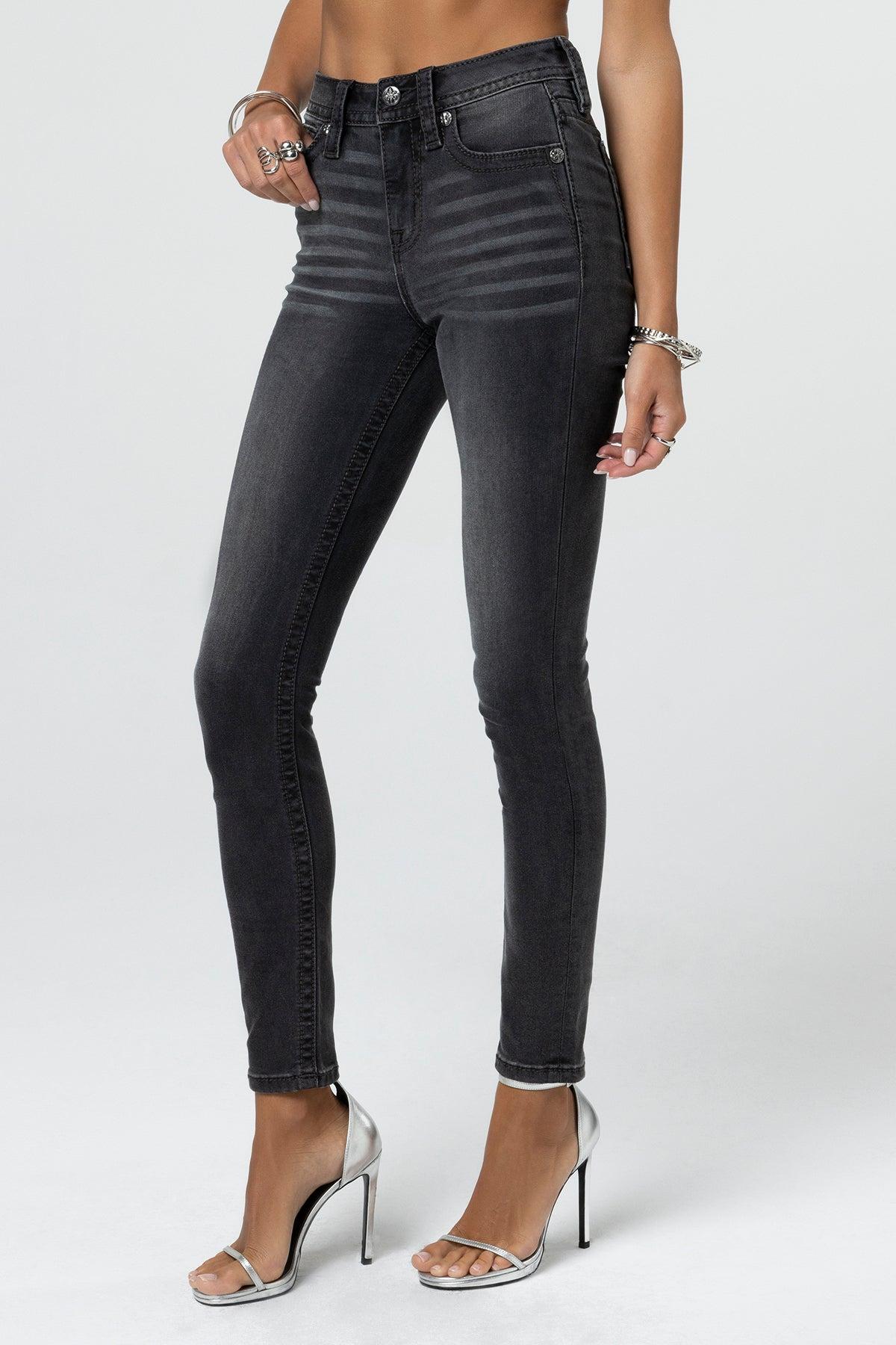 Noir Jane Skinny Jeans Product Image