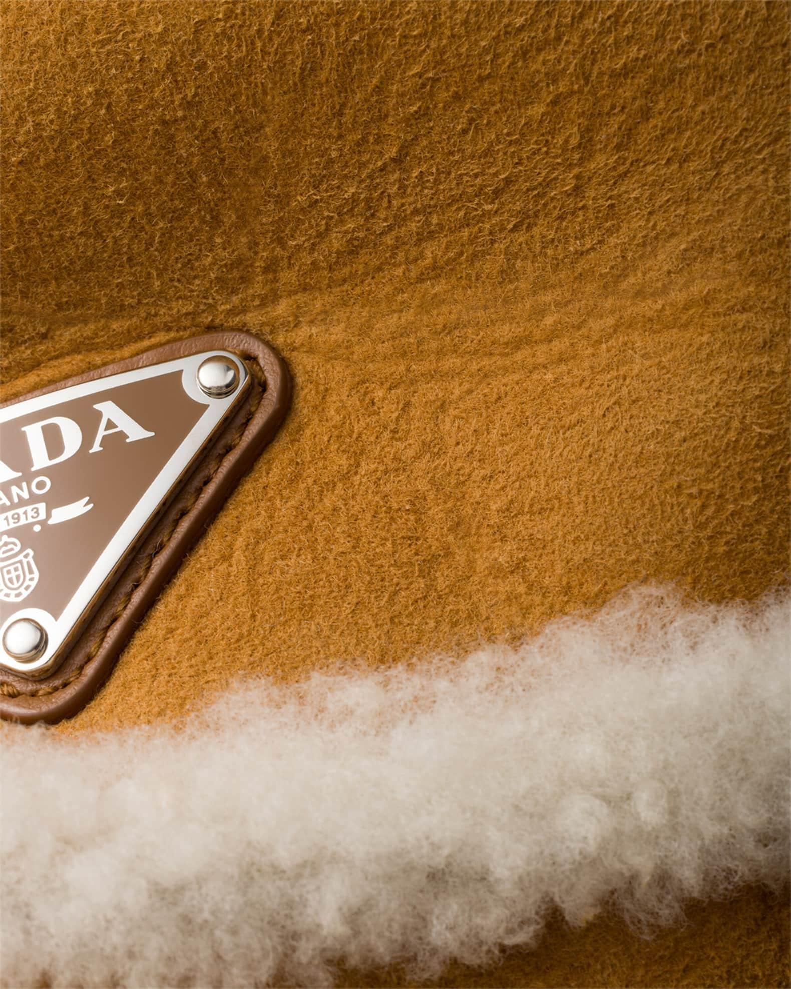 Men's Lamb Shearling Bucket Hat Product Image