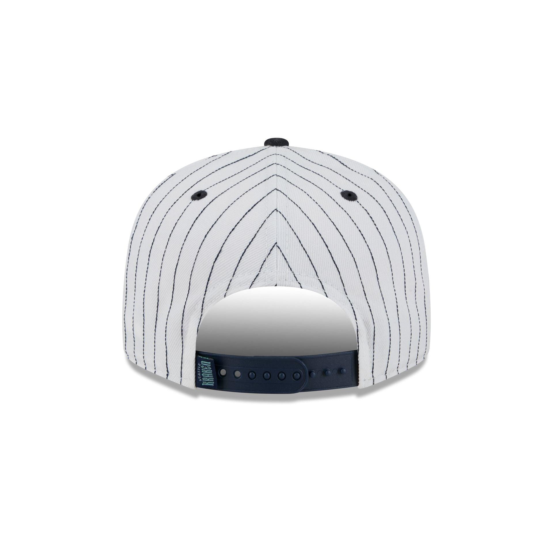 Seattle Kraken Deceptor Pinstripe 9FIFTY Snapback Hat Male Product Image