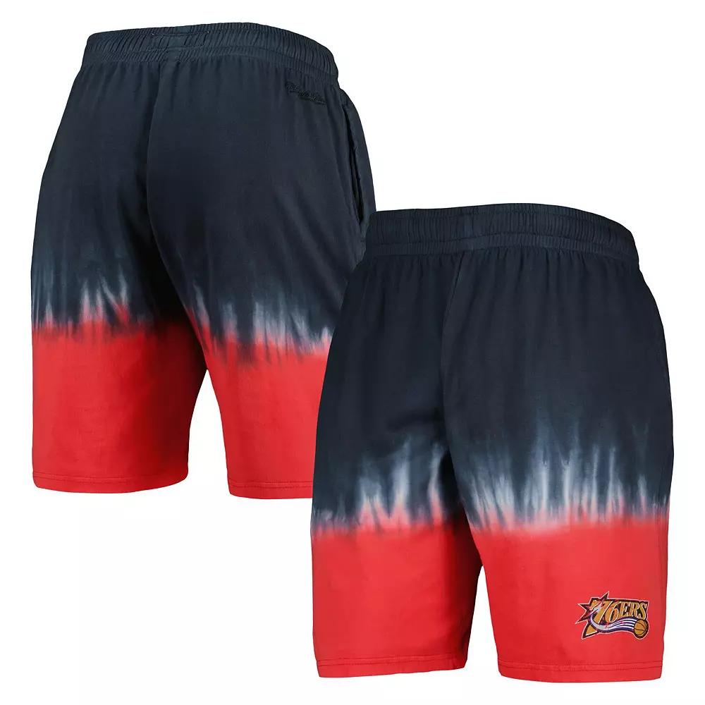Men's Mitchell & Ness Navy/Red Philadelphia 76ers Hardwood Classic Authentic Shorts, Size: 3XL, 76r Blue Product Image