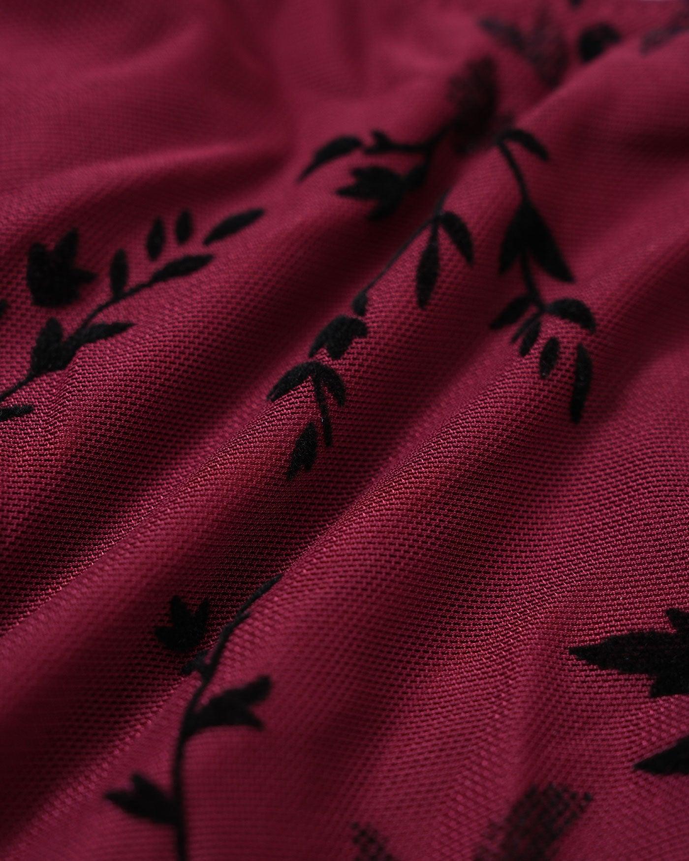 Red Floral Underwire Bikini Set Product Image