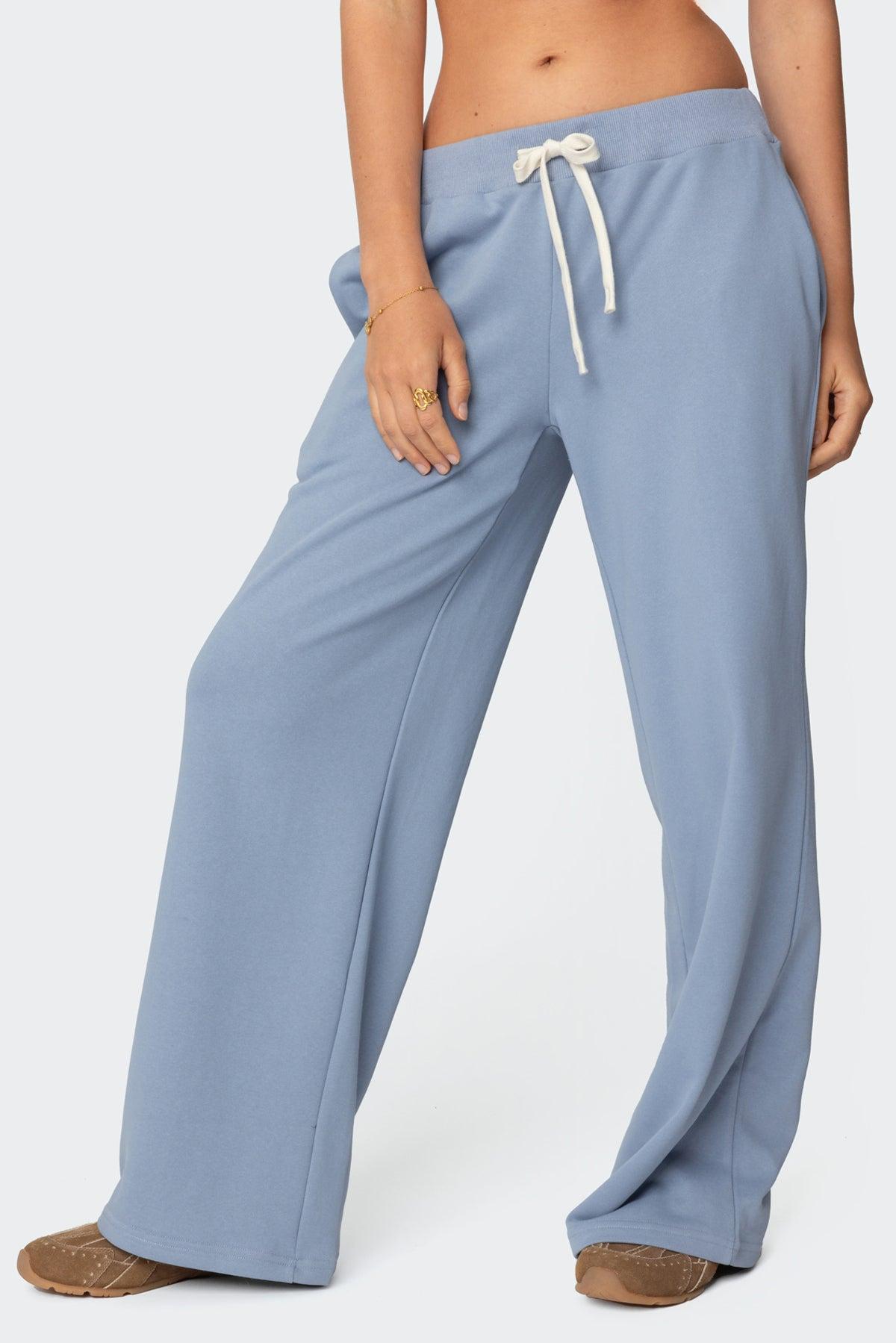 French Terry Straight Leg Sweatpants Product Image