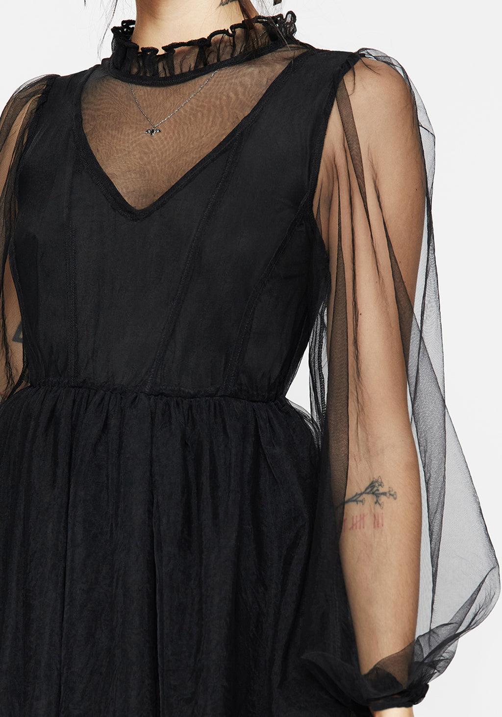 Headhunter Frill Neck Mini Dress Product Image