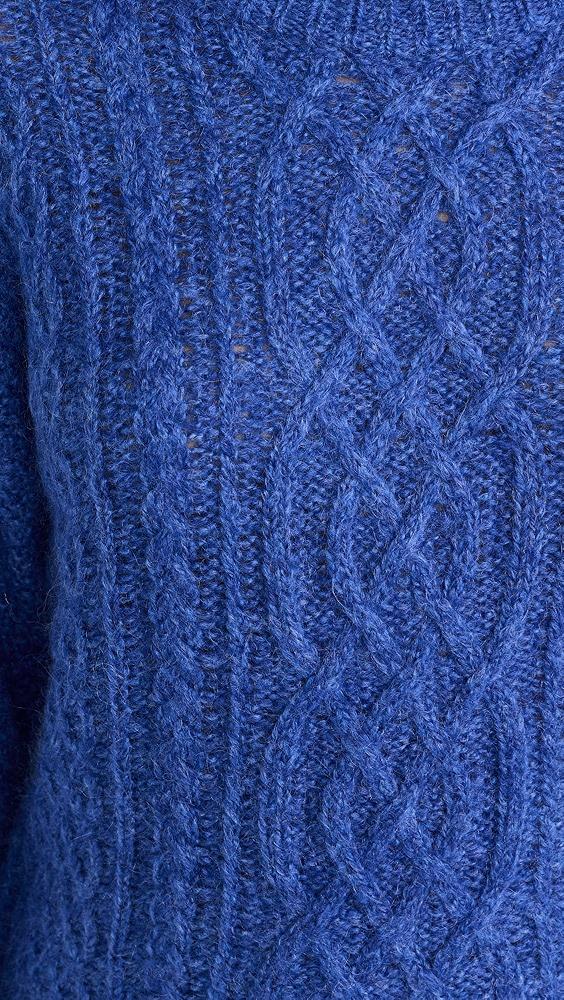 Alex Mill Willow Fisherman Sweater In Mohair Wool | Shopbop Product Image