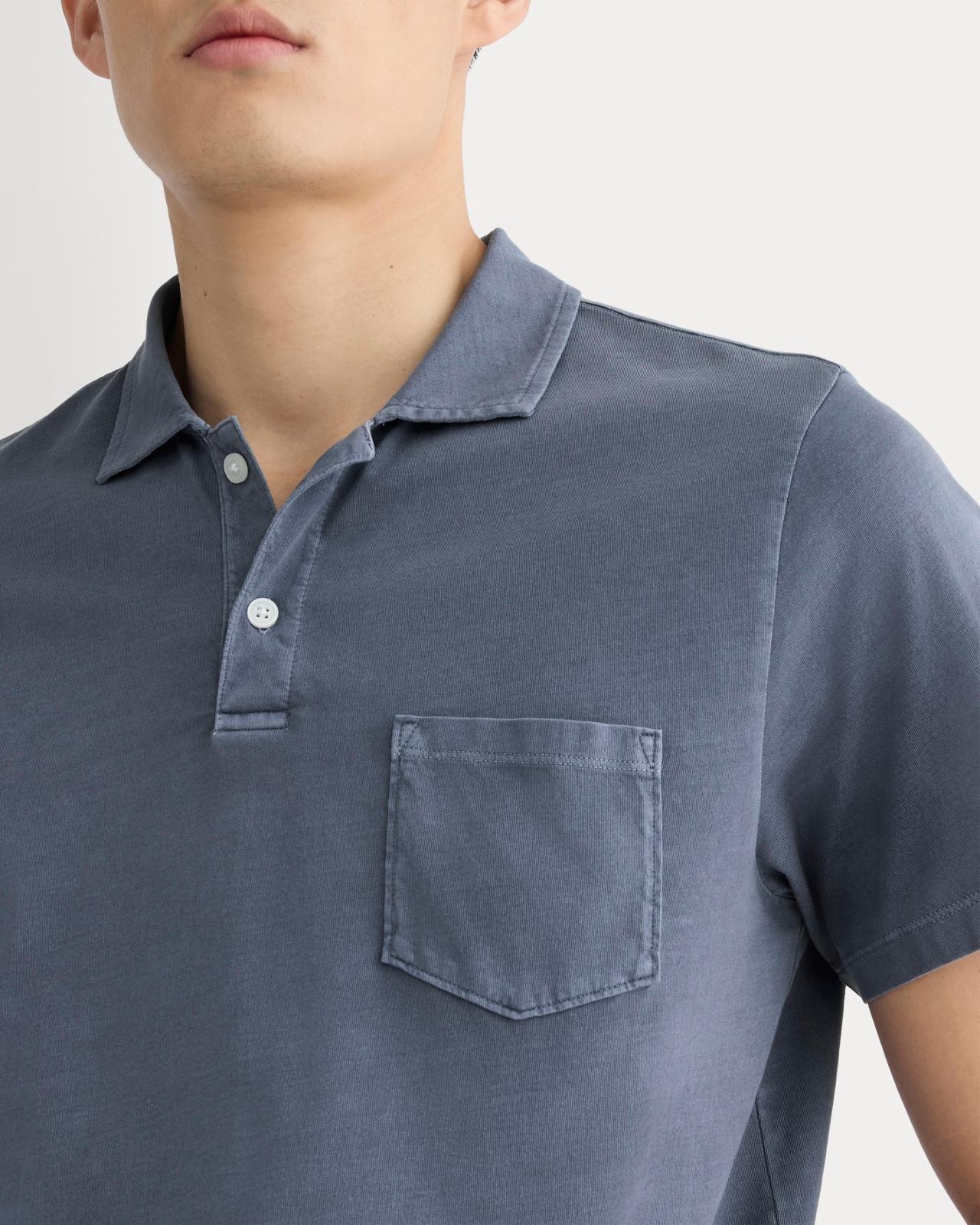 The Essential Organic Garment-Dyed Polo Product Image