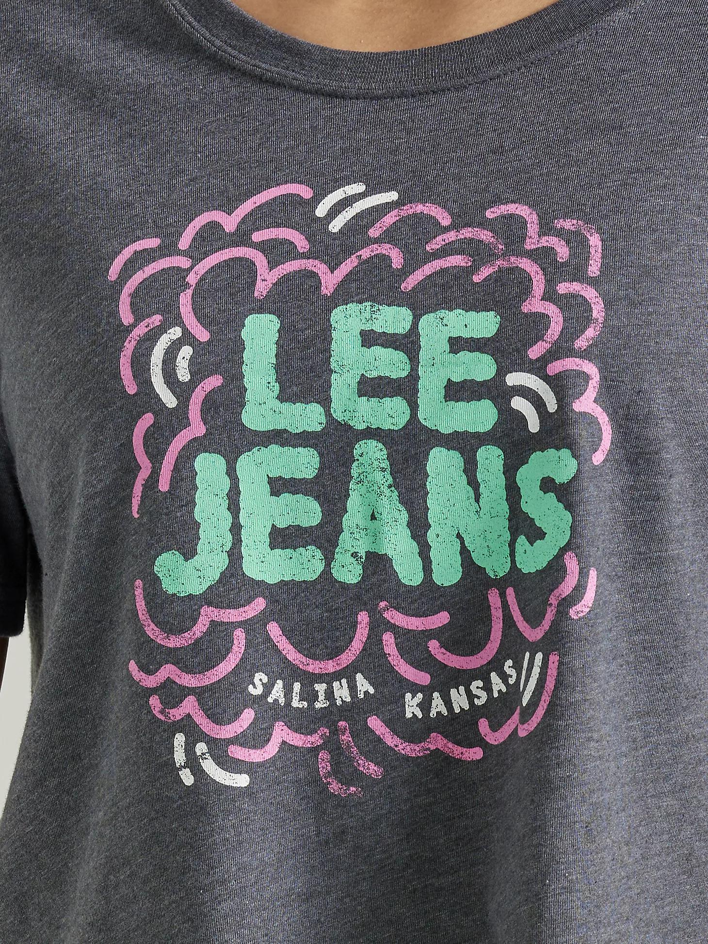 Women's Lee Jeans Boyfriend Crop Graphic Tee | Women's Tops & Tees | Lee® Product Image
