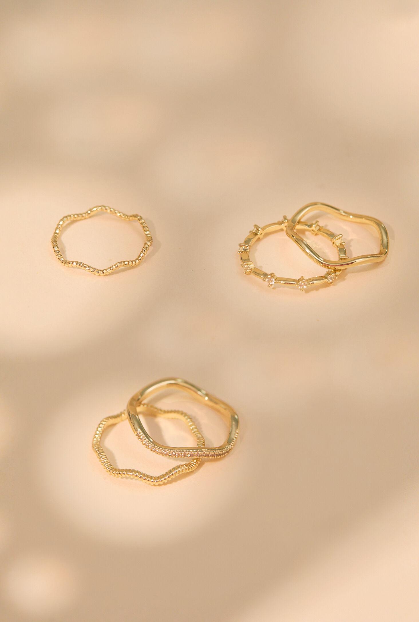 Zig Zag Ring Set Product Image