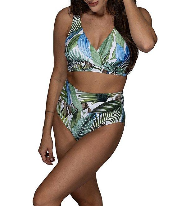 Jantzen Jungle Mid Waist Tummy Control Hipster Swim Bottom Product Image
