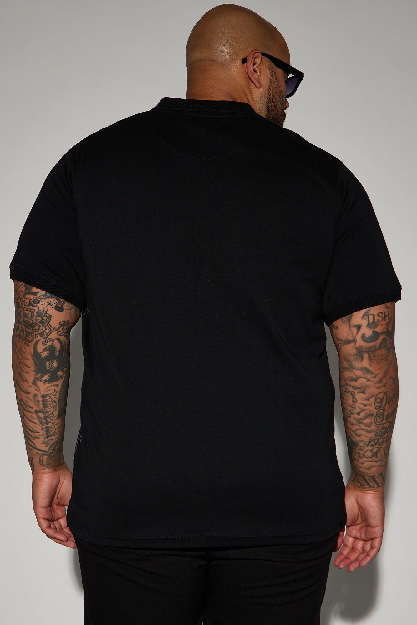 Bogey Short Sleeve Polo - Black Product Image