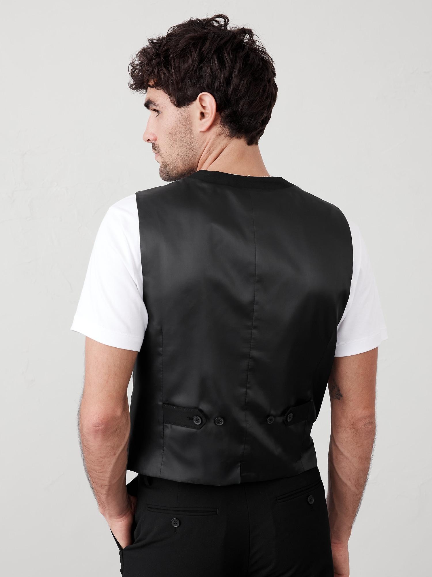 Modern Classic Plain Weave Suit Vest Product Image