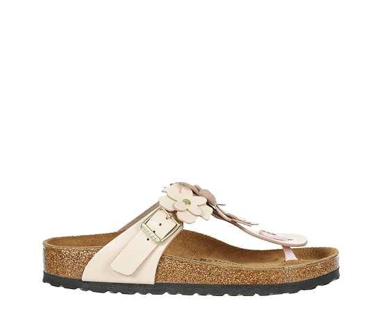 Birkenstock Womens Gizeh Flowers Footbed Sandal Product Image