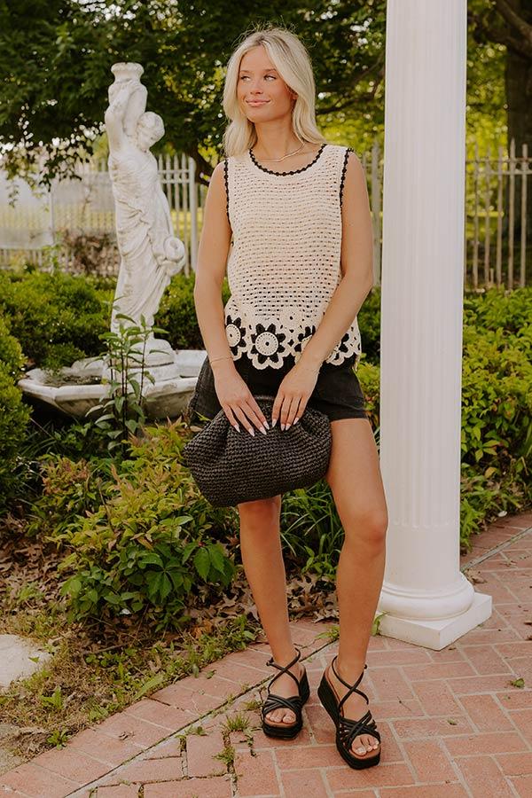Blooming Coast Crochet Top Product Image