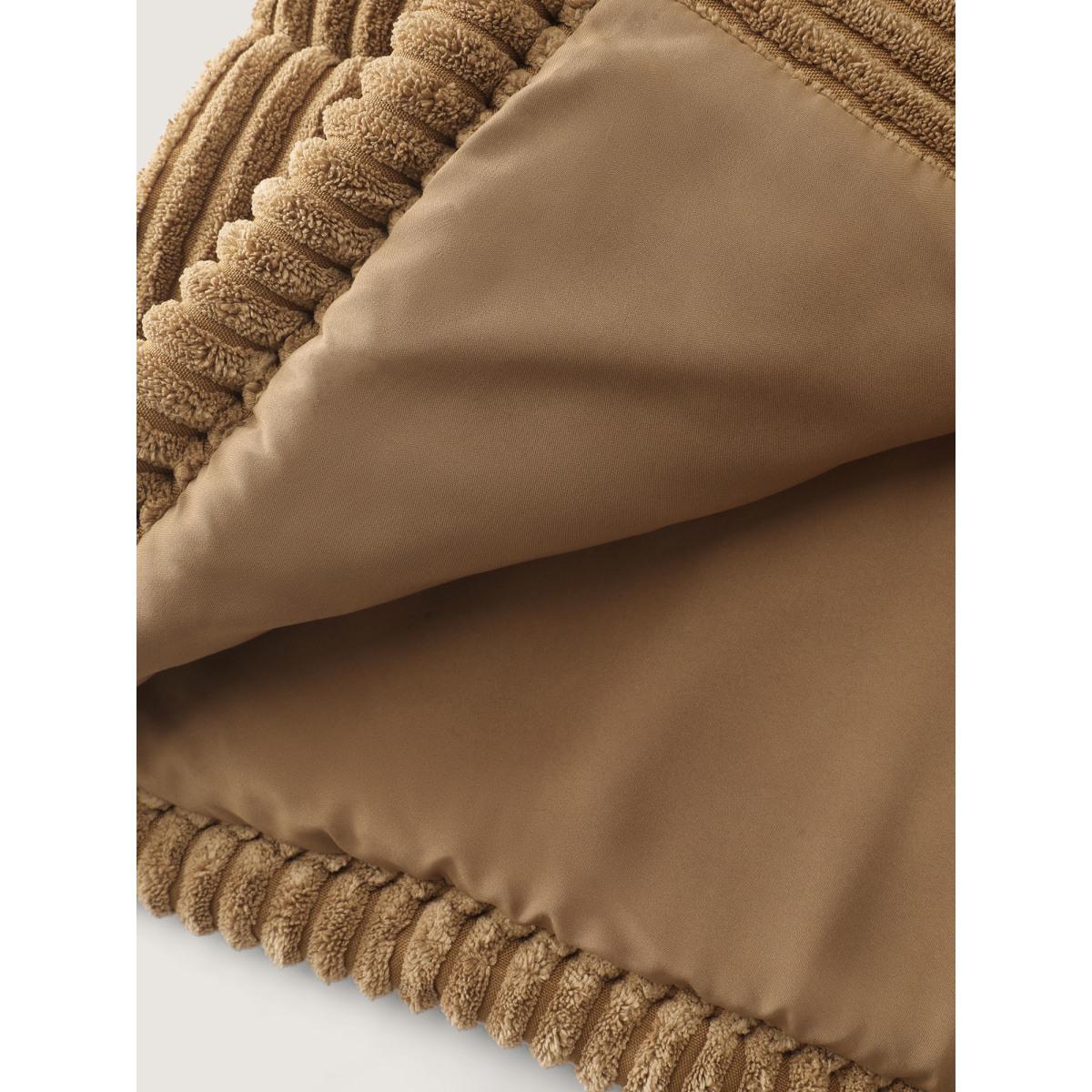 Plus Size Women Casual Topstitching No stretch Sleeve Long Sleeve Mock Neck 30/6X Side seam pocket Leisure Quilted Jackets BloomChic Product Image