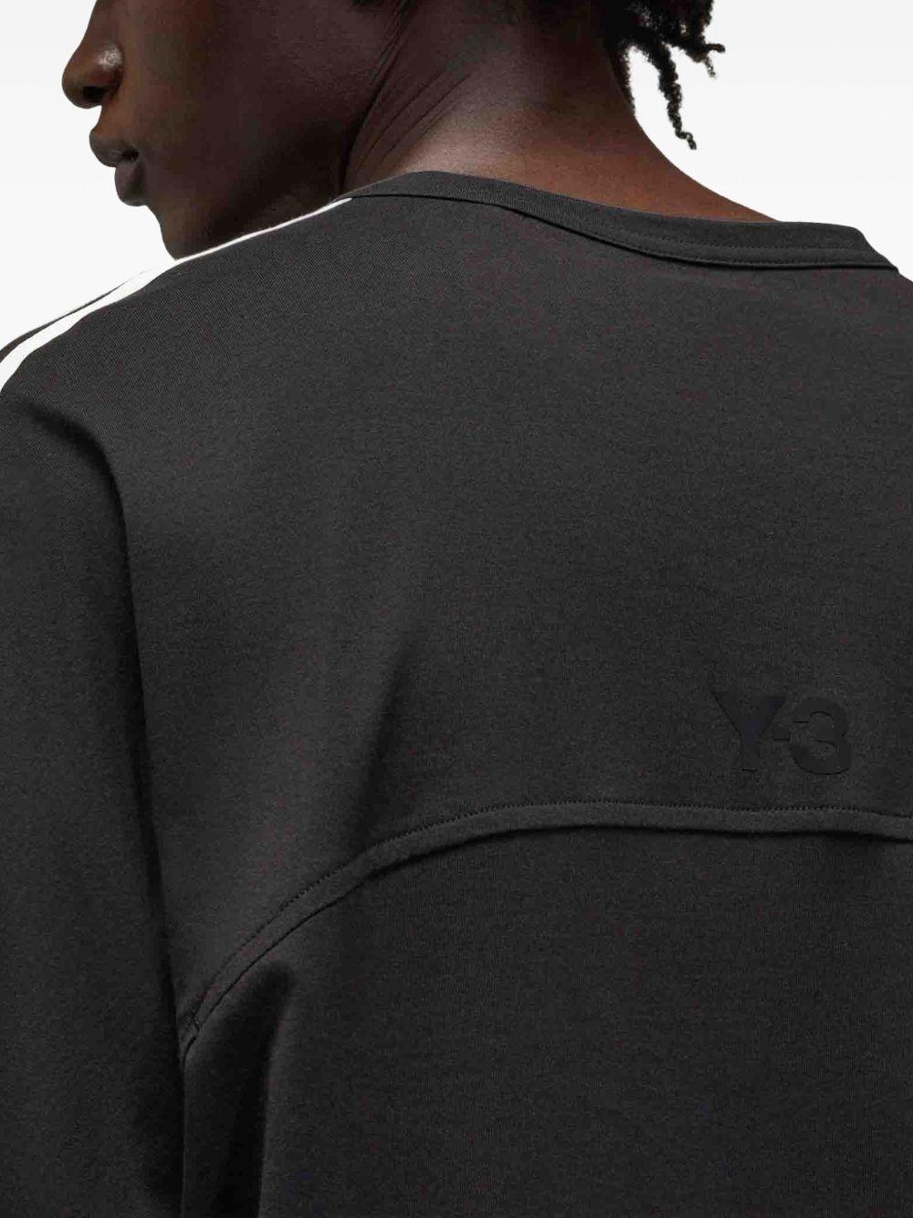 x Y-3 striped cotton t-shirt  Product Image