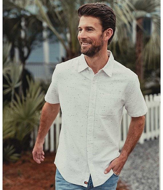 The Normal Brand Freshwater Nep Short Sleeve Woven Shirt Product Image
