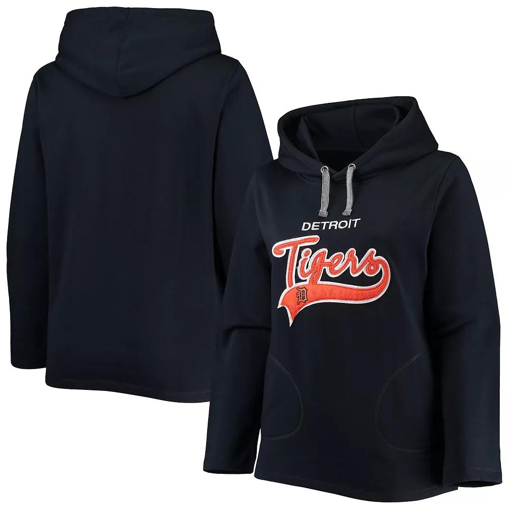 Women's Soft as a Grape Navy Detroit Tigers Plus  Product Image