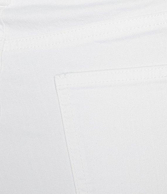 Eileen Fisher Organic Cotton Blend Stretch Denim Straight Cropped Jeans Product Image