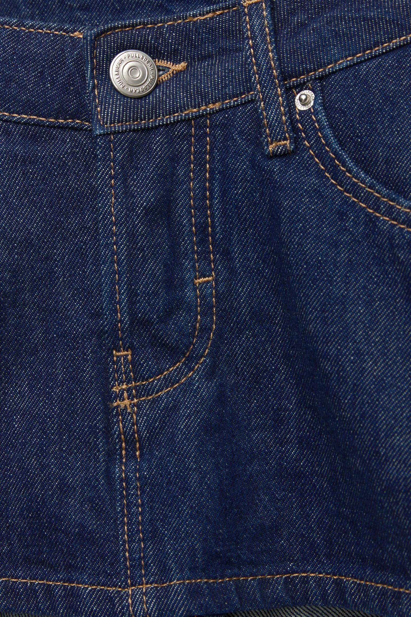 Denim skort Product Image