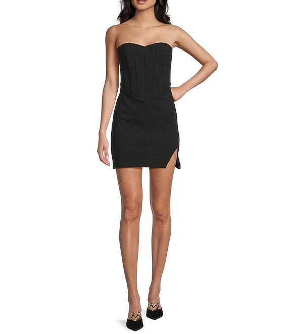 Lulus Strapless Corset Mini Dress Product Image