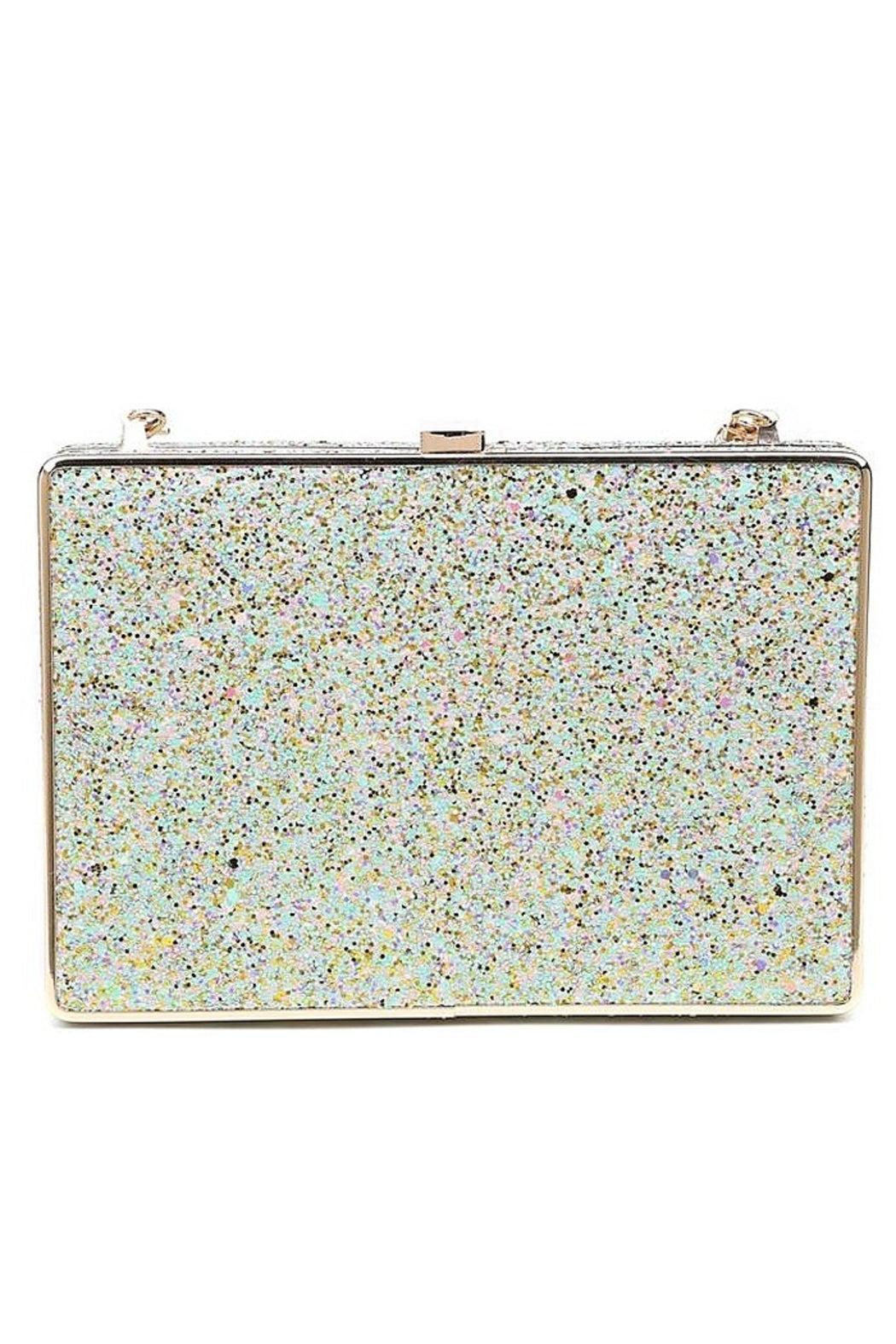 Edith Glitter Clutch Product Image