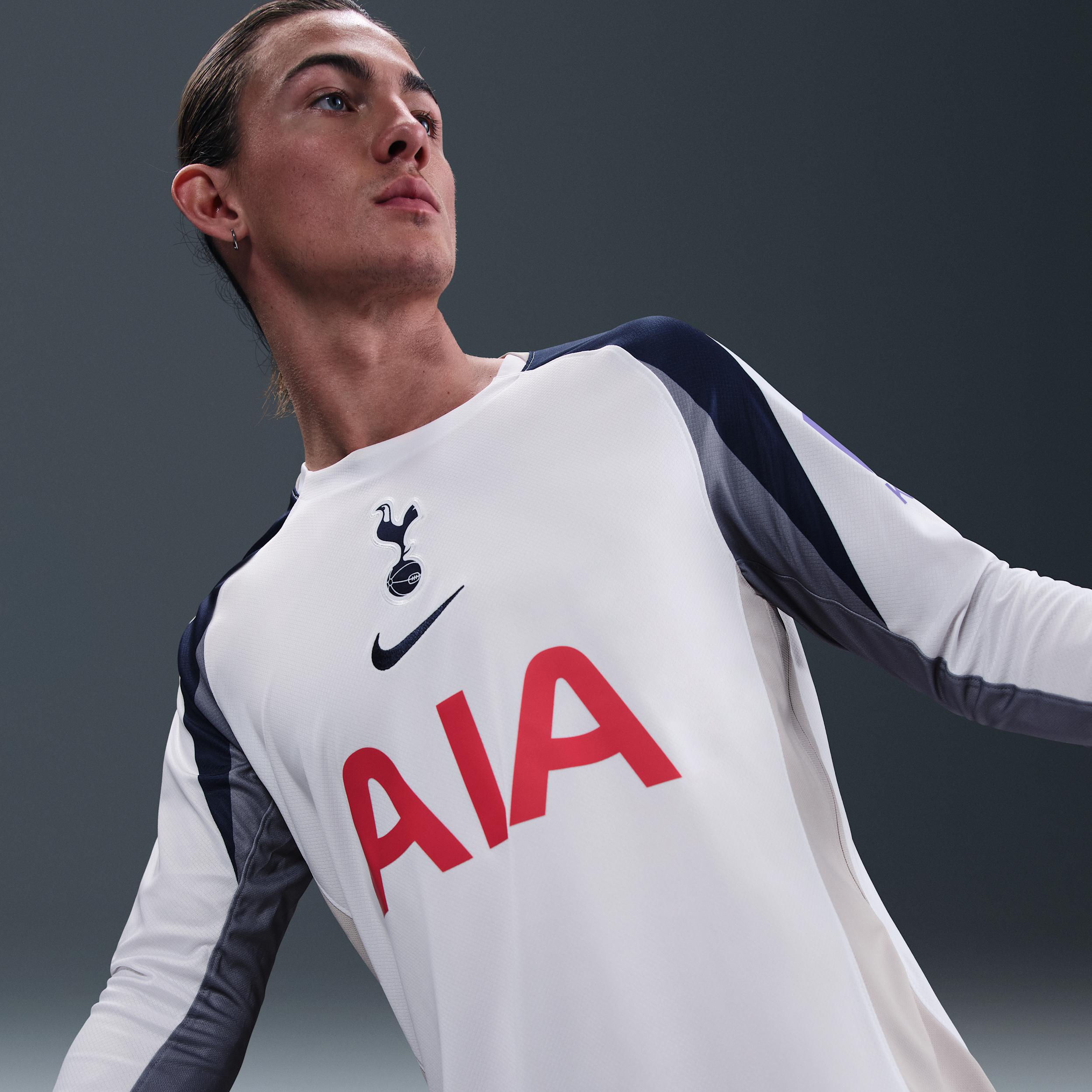 Tottenham Hotspur 2025/26 Stadium Home Nike Mens Dri-FIT Soccer Replica Long-Sleeve Jersey | HV9261-101 Product Image